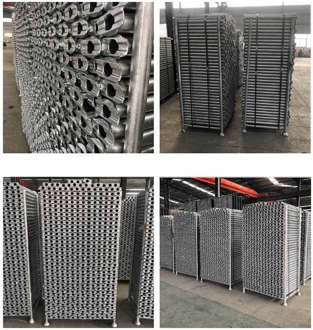 Lackiertes Cuplock -Ger&uuml;stschallbuch