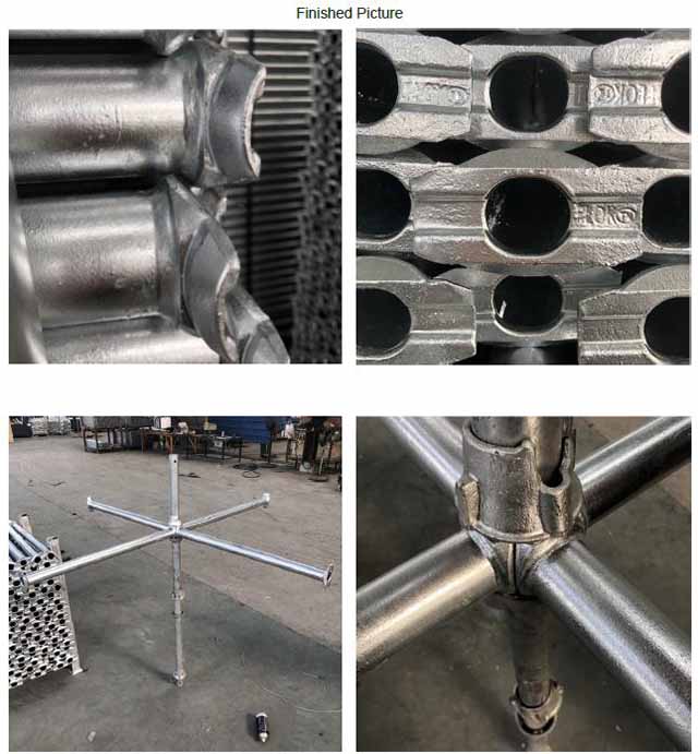 Lackiertes Cuplock -Ger&uuml;stschallbuch