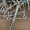 Verzinkte Ringschraube aus Kohlenstoffstahl