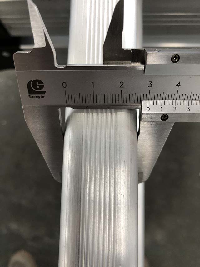 Aluminium -Ger&uuml;stleiter 