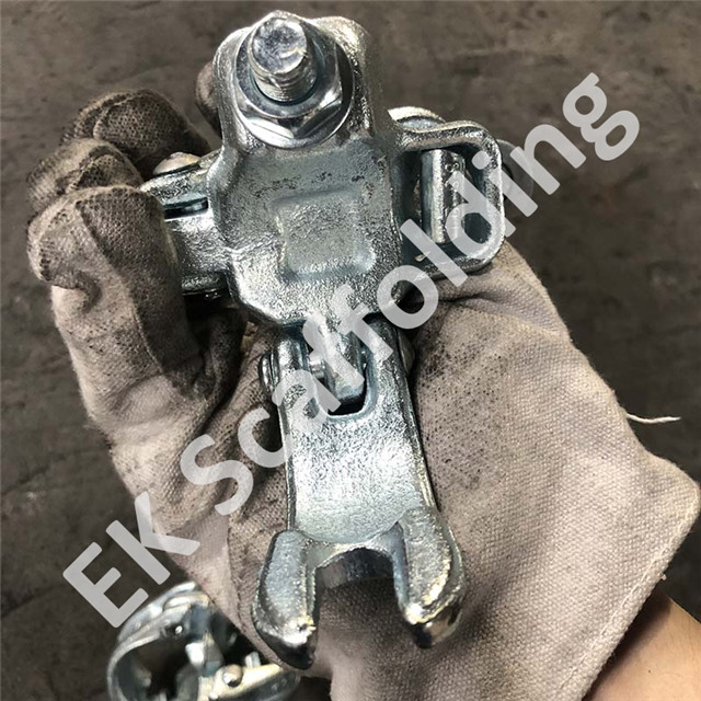 Drop Forged Scaffolding Double Fixed Rechtwinkler