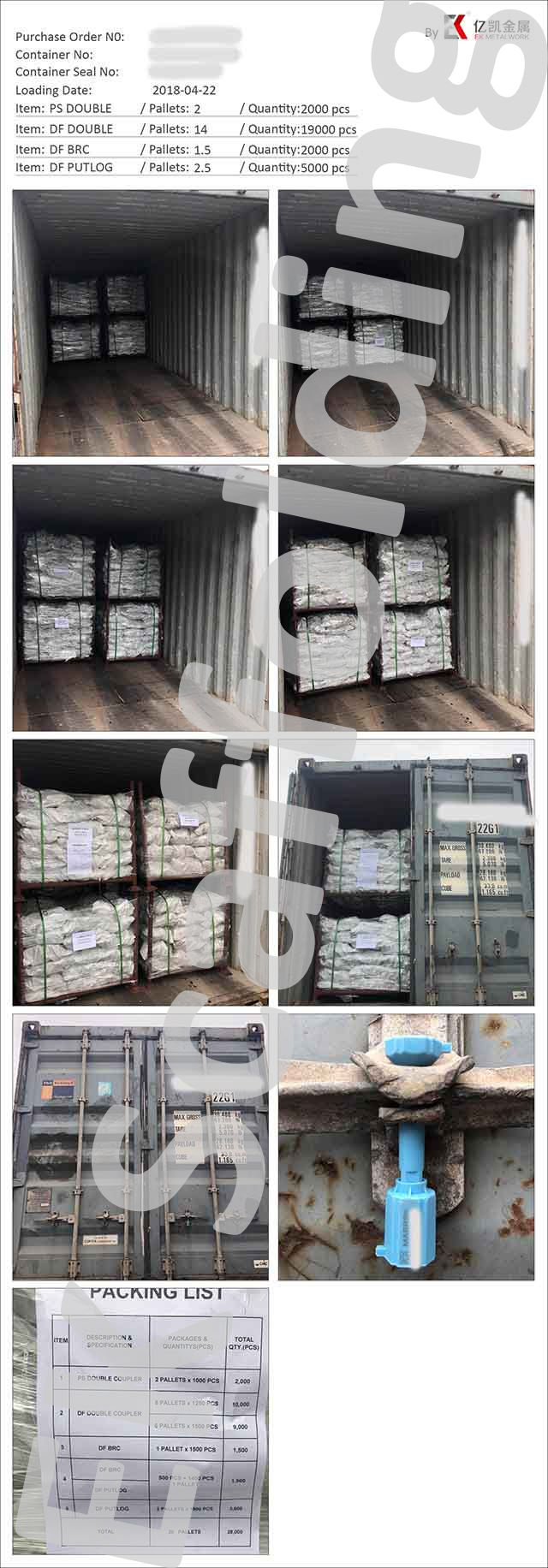 Doppeltes Laden gedr&uuml;ckt