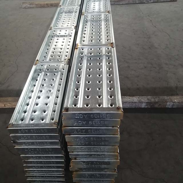 Vorverzinkte Metallplatte Gerüst Deck Stahlplanke