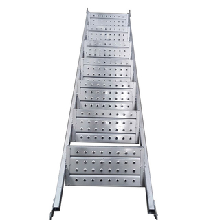 Gerüstestahl verzinkte Treppe