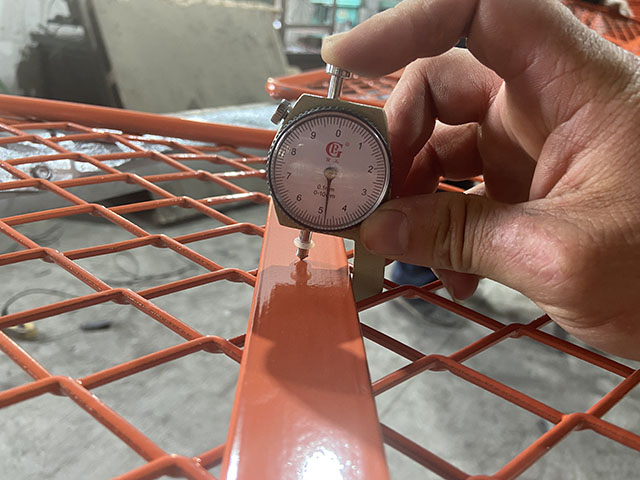 Pulverbeschichtete Ger&uuml;st -Trap -T&uuml;r 