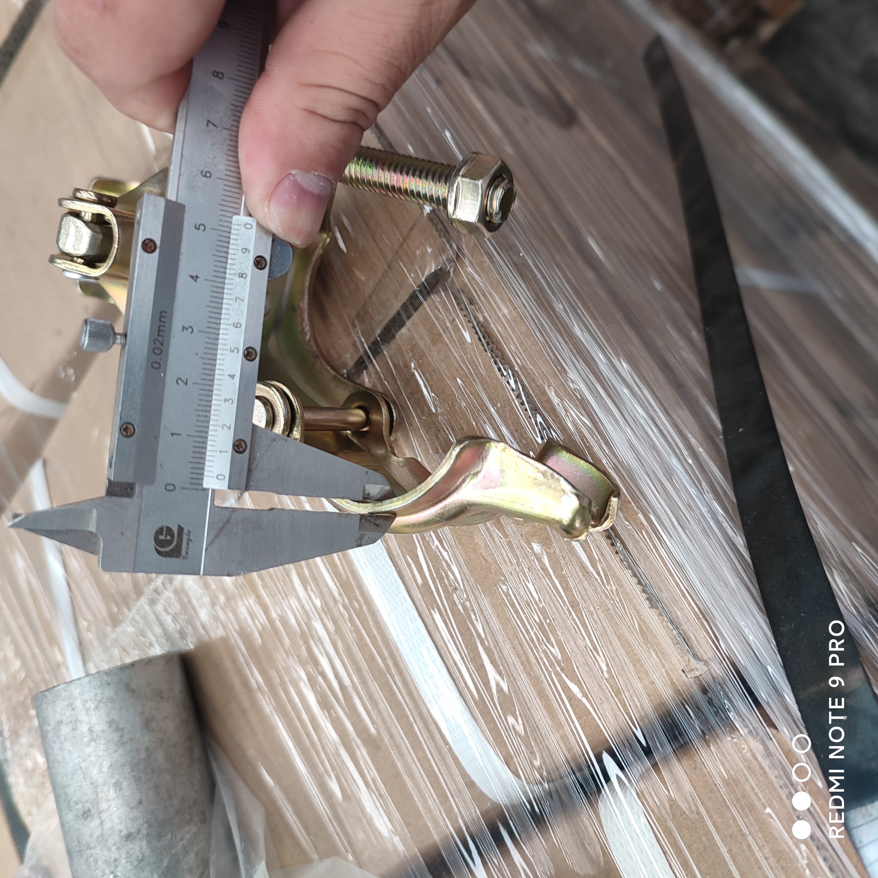 Gepresste Drehkupplung. 