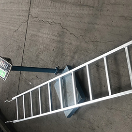 Gerüst gerade Stahl Monkey Leiter verzinkt