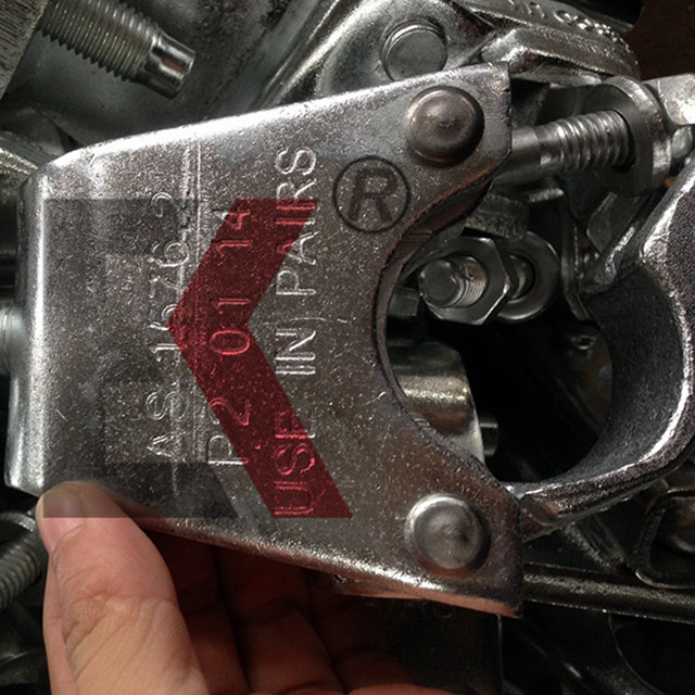 Tropfen geschmiedete feste Gerüstträger -Klemmenkuppler