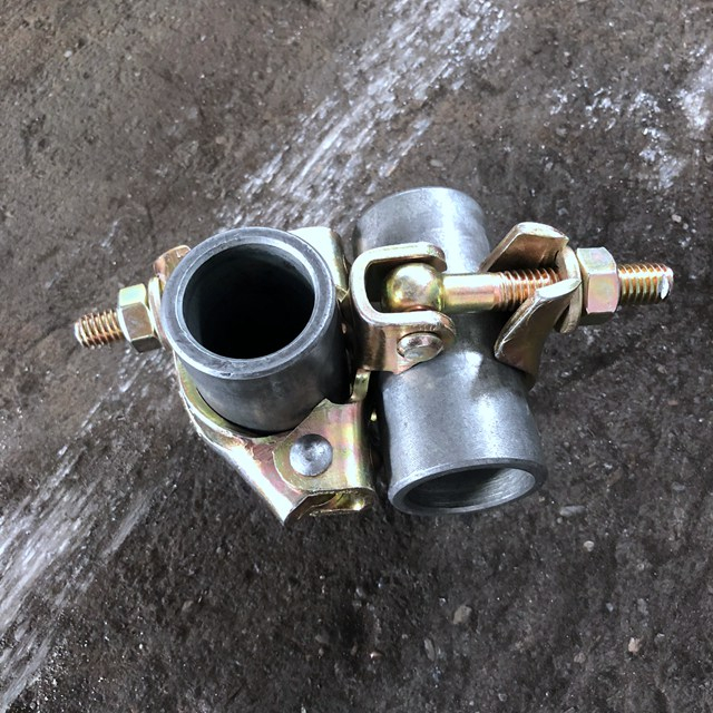 Elektro verzinkte EN74 1B -Gerüst gepresst Doppelkoppler