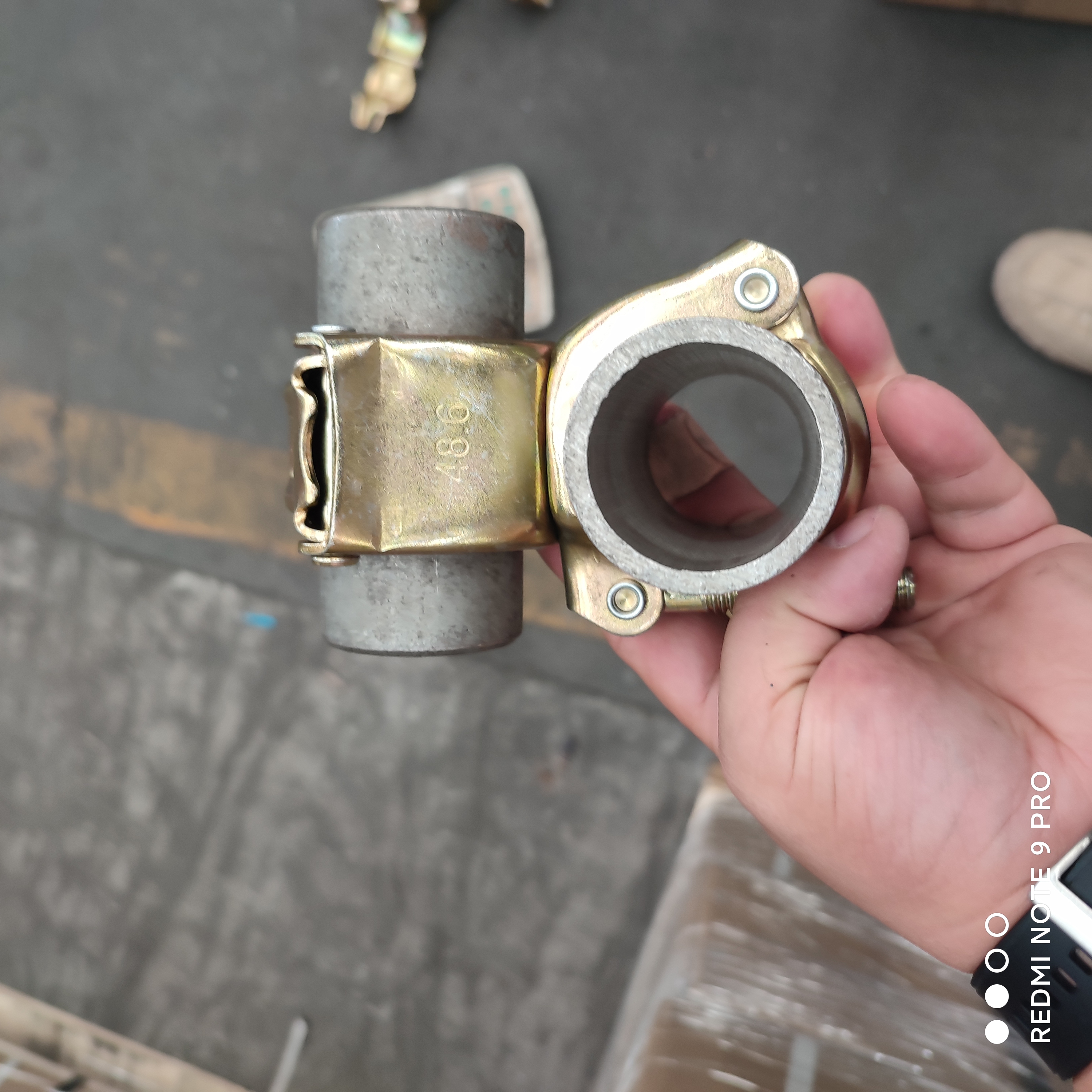 Gepresste Drehkupplung