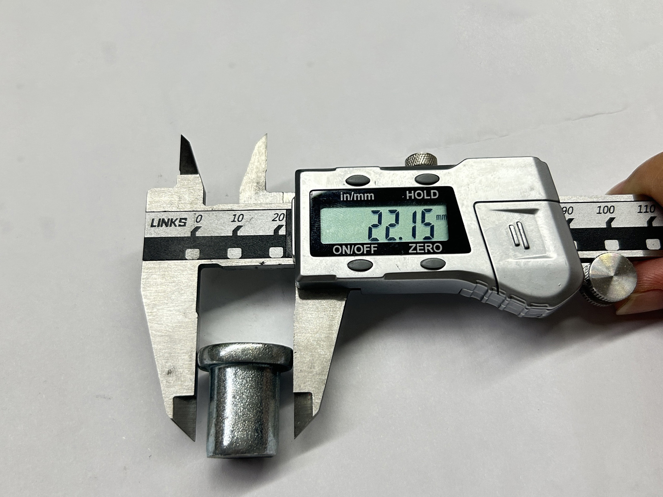 Ger&uuml;stkupplungs-Nietgr&ouml;&szlig;e