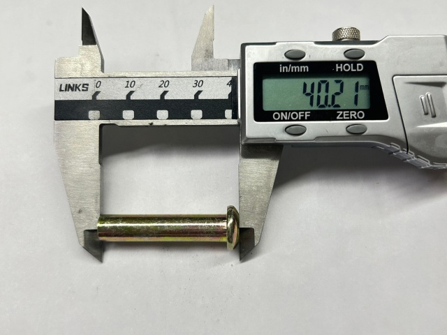 Gepresste Nietengr&ouml;&szlig;e f&uuml;r Ger&uuml;stkupplungen in Gro&szlig;britannien