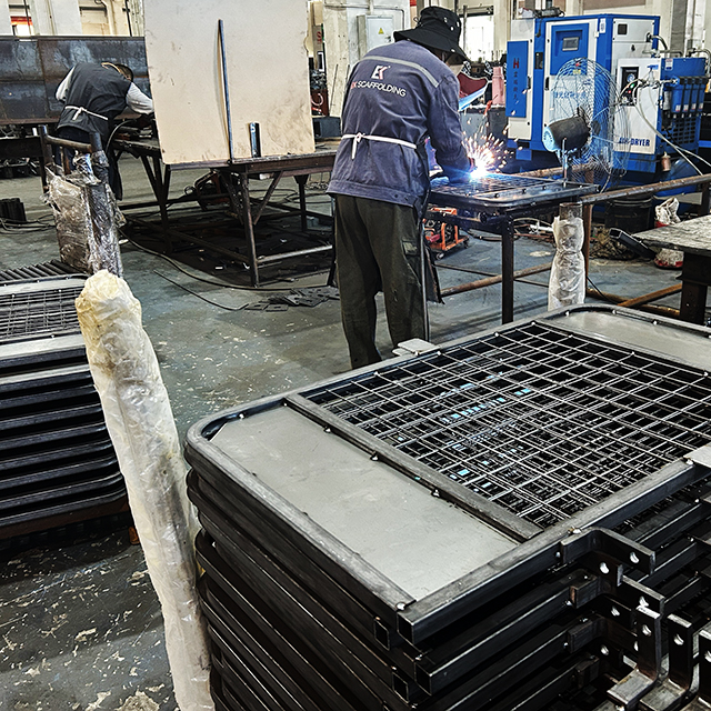 Produktionsbilder f&uuml;r reversible Leiterzugangstore 