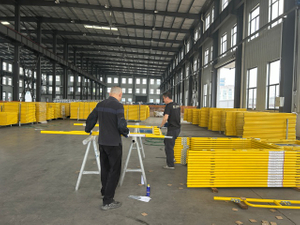 Gehen Sie durch den Rahmen