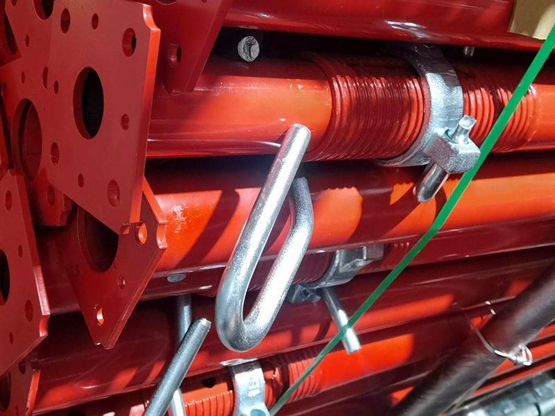 Pulverbeschichtung-Stahlst&uuml;tzen