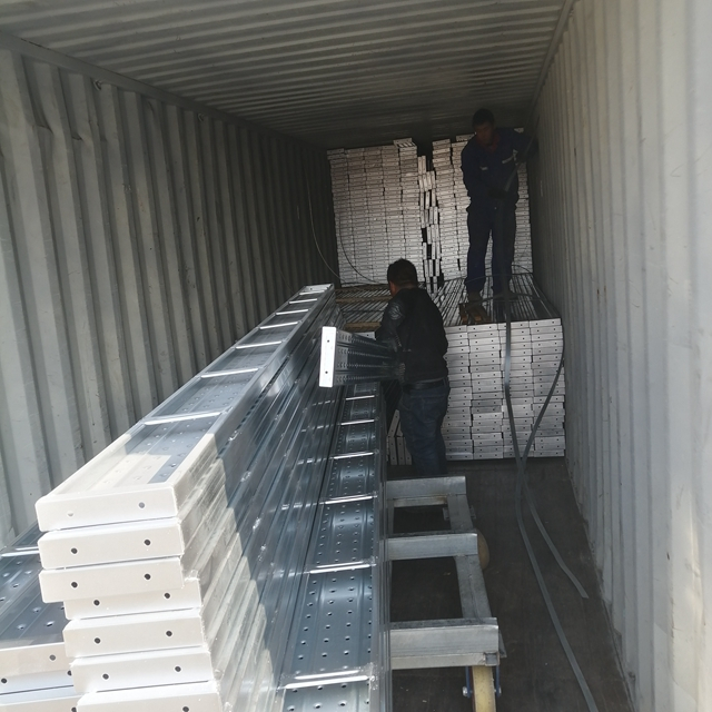 BS1139 verzinkter Gerüstspaziergang für den Bau