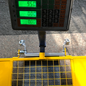 BS1139 Lackiertes Gerüst -Sicherheitstor für den Bau