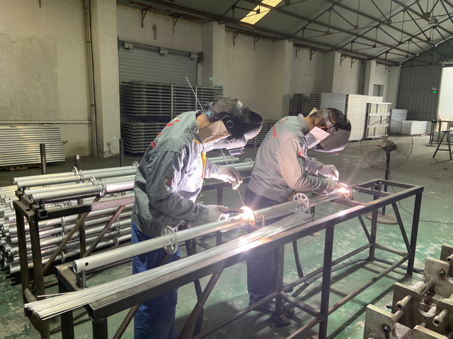 Aluminium -Ringlock -Ger&uuml;ststandard