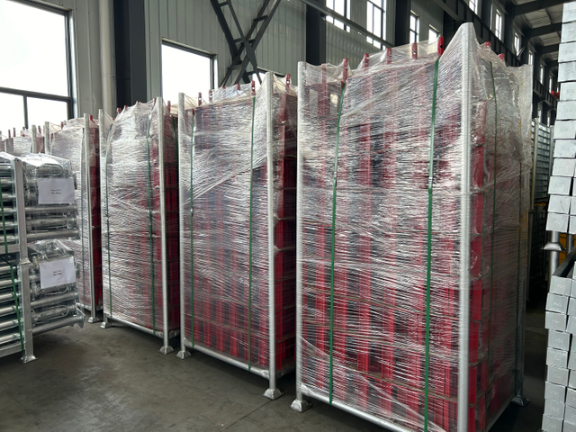 Schalungsstapel -Gabelkopf