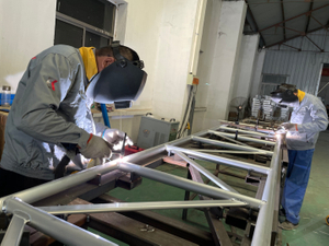 Aluminiumstrahlschweißen