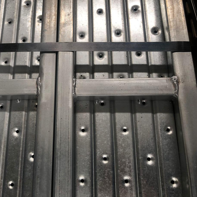 BS1139 geschlossener Stahlgerüste Walk Boards