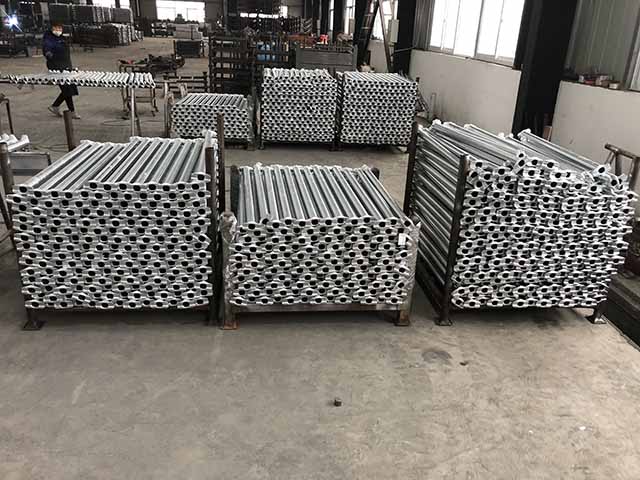 Cuplock -Ger&uuml;stsystem horizontal