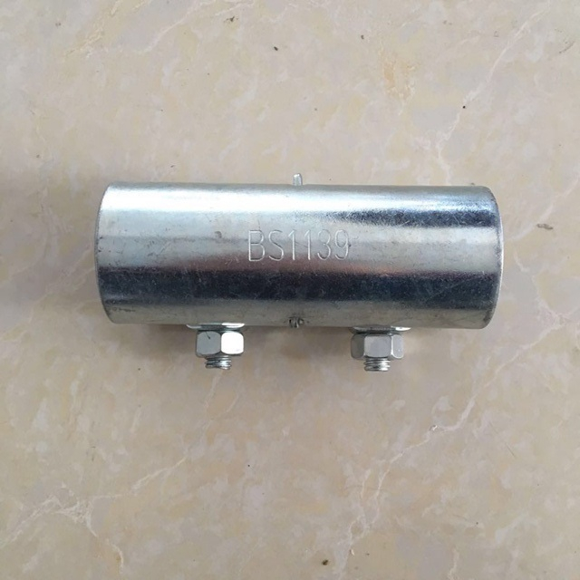 Gepresstes Gerüsthülsenklemmekuppler für den Bau