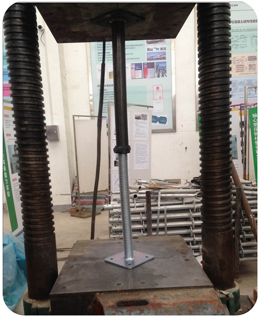 Gerüst -Jack -Qualitätstest