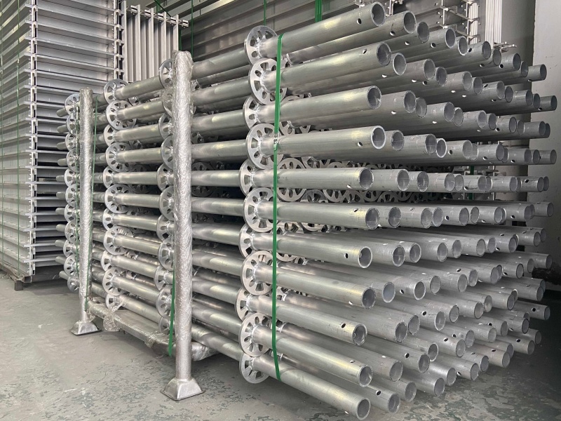 Aluminium -Ringlock -Gerüst