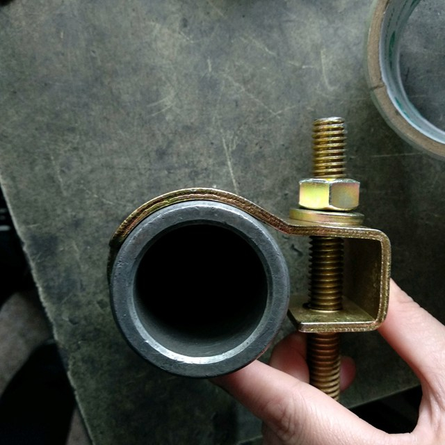 BS1139 Elektro -Gerüst gepresstes Leiterschraubenkoppler