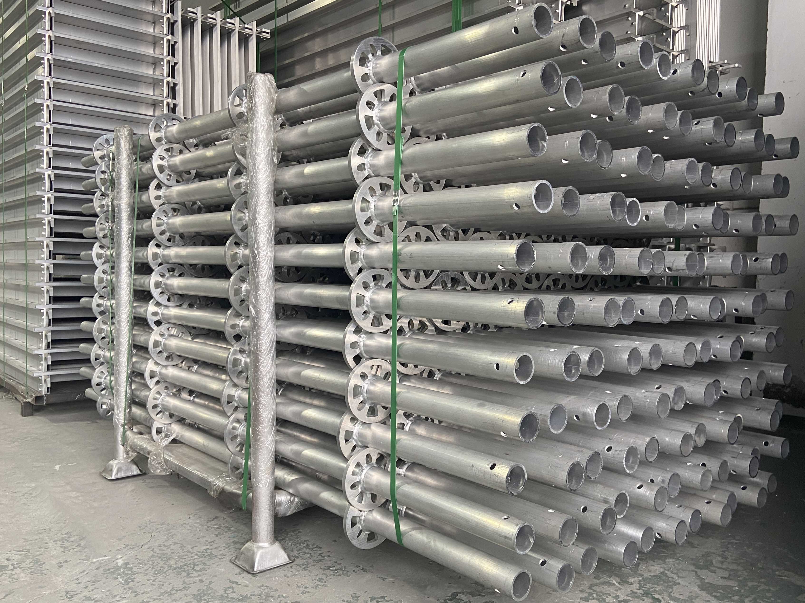 Aluminium -Ringlock -Gerüst