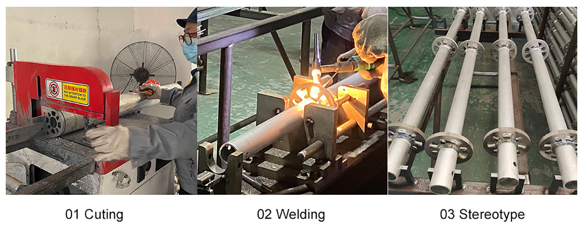 Aluminium-Ringlock-Prozess