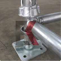 Cuplek -Gerüst -HDG -Standard -Scaflok -Cuplock -System vertikal