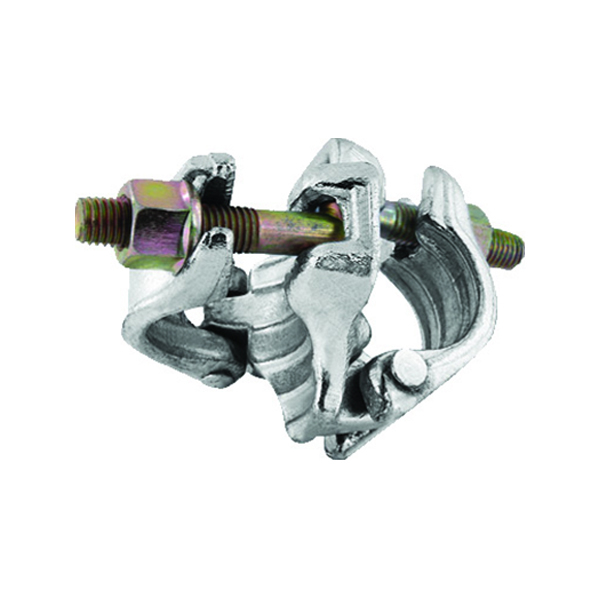 Silbermf&auml;llige Ger&uuml;stkupplungen