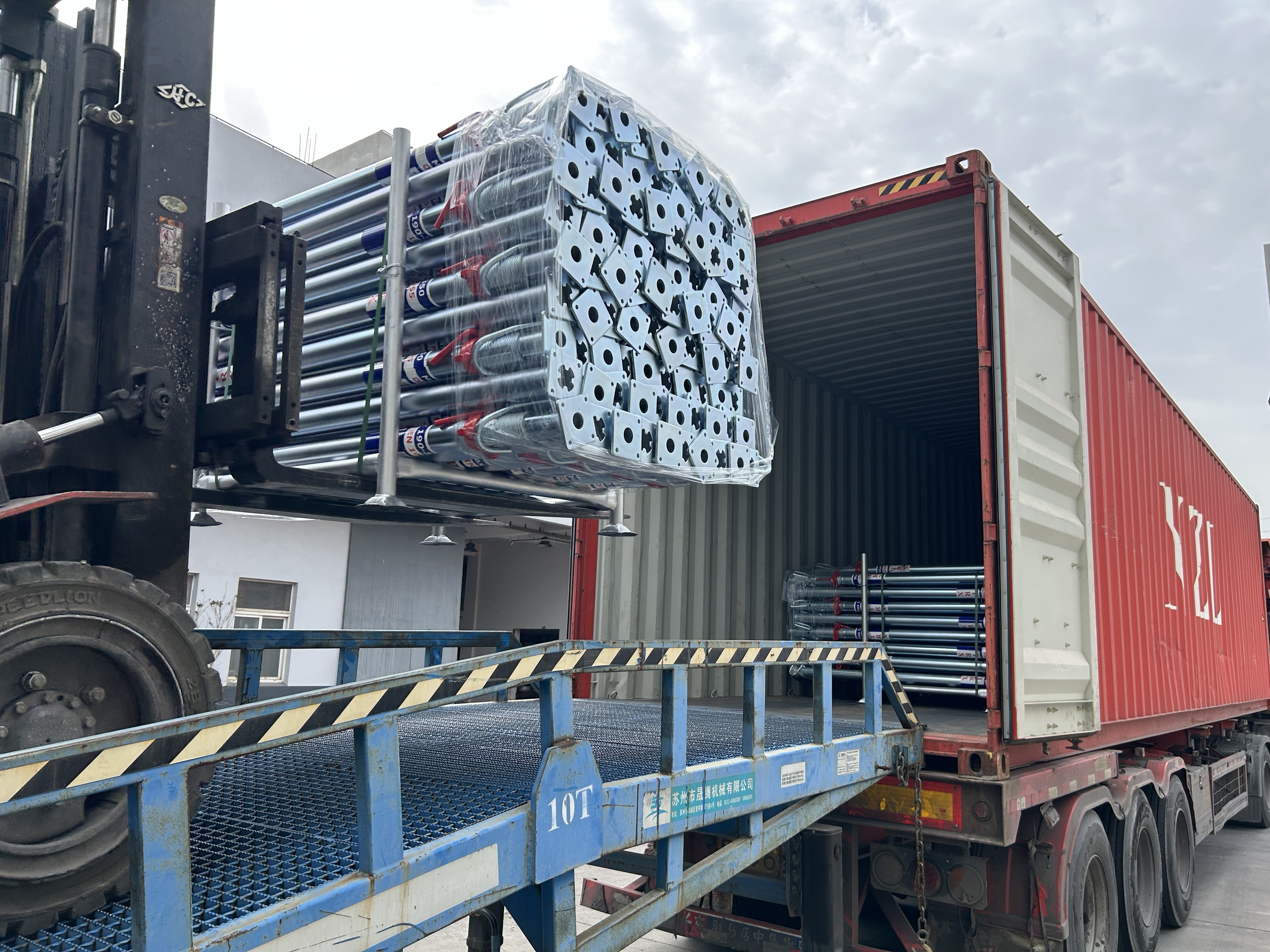 Versand von Ger&uuml;stst&uuml;tzen