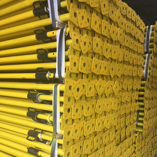 Hochwertiger pulverbeschichteter Gerüststahlpropie für den Bau