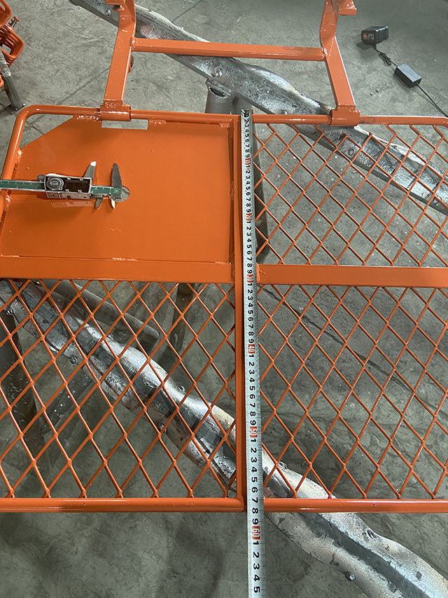 -T&uuml;rpulverbeschichtete Ger&uuml;st -Trap -T&uuml;r -T&uuml;r