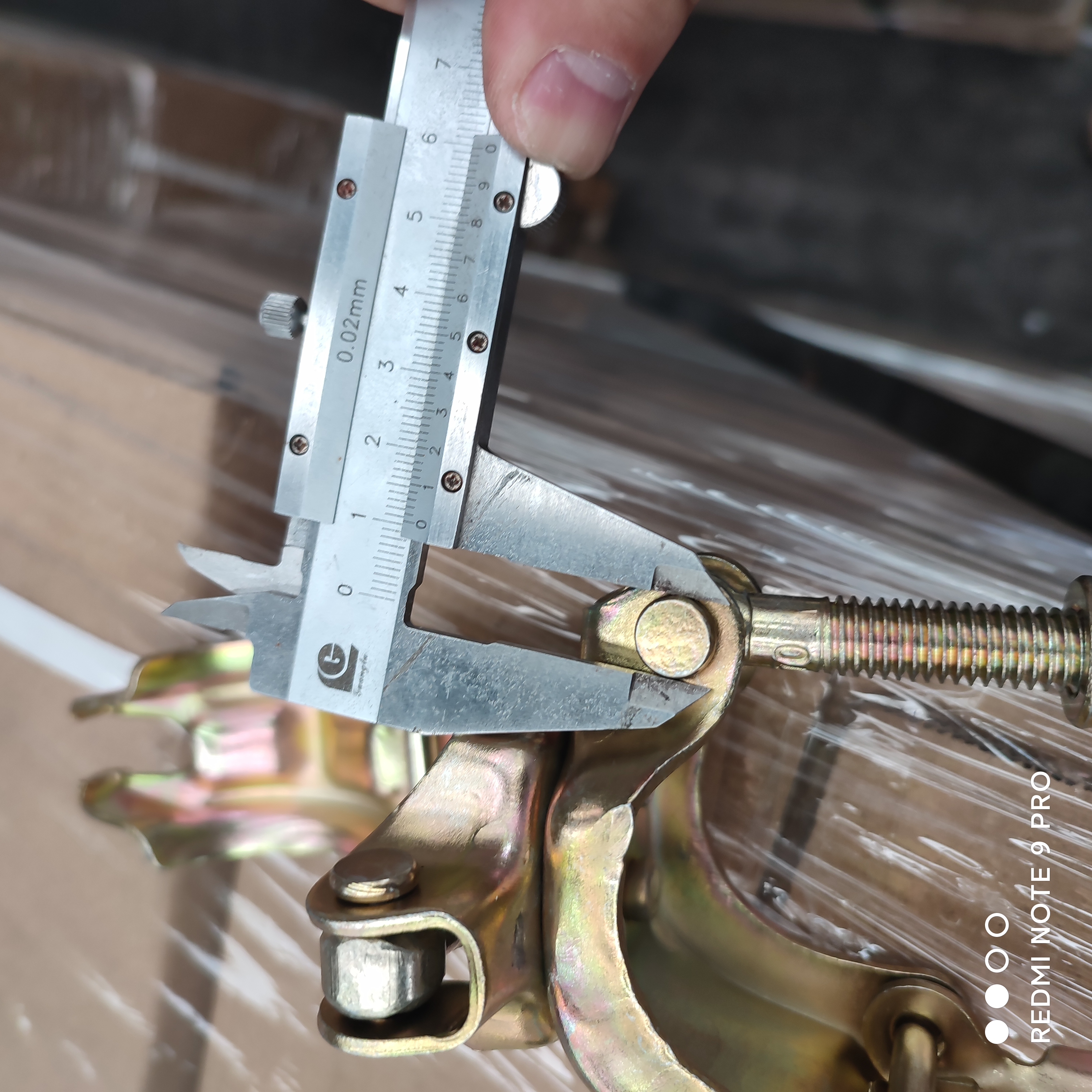 Gepresste Drehkupplung. 