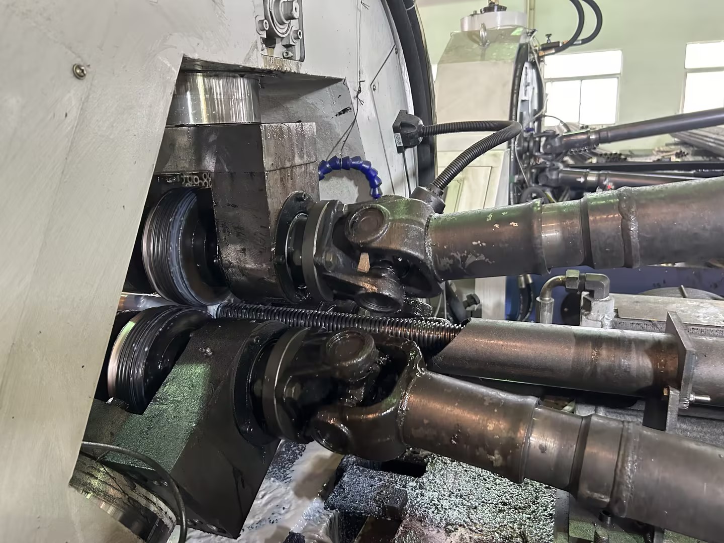 Gewindewalzen von Stahlrohren 