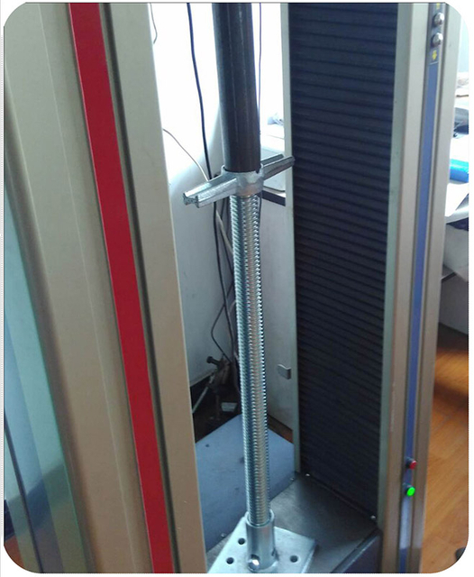 Gerüst -Jack -Qualitätstest