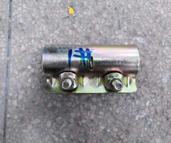 Gedr&uuml;ckter H&uuml;llekuppler nach dem Test