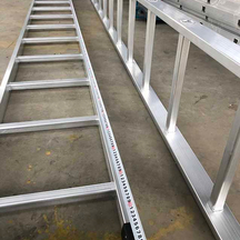 Aluminium -Gerüst Multi Purpose Step Stright Leitern