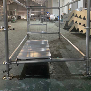 Aluminium -Ringlock -Gerüsttreppe 2,4 m*1 m hoch