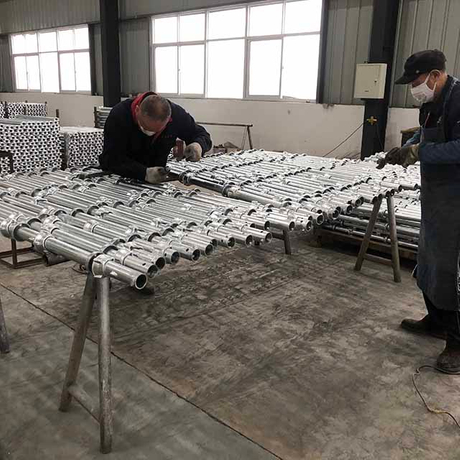 2,3 m vertikales HDG -Cuplock -Gerüstsystem