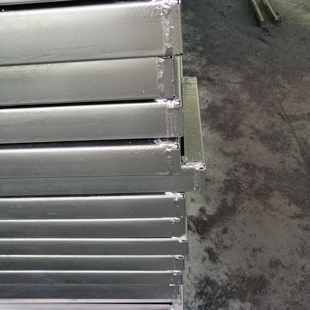  Verzinkte Stahlgerüste Walk Boards Fuldle Schweißnaht