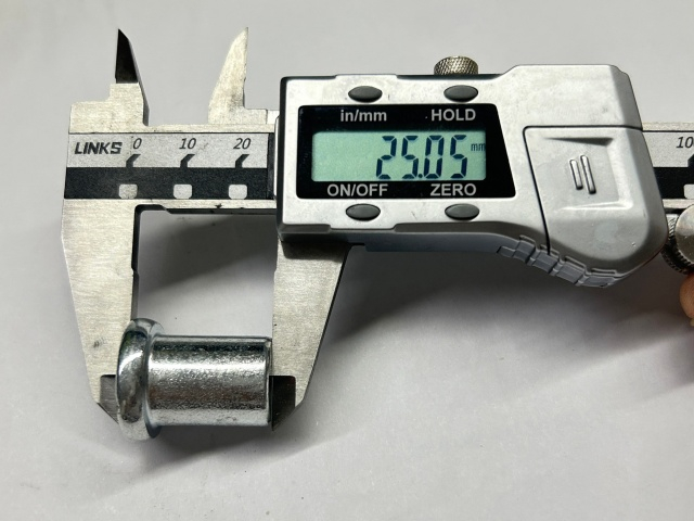 Amerikanische Ger&uuml;stkupplungsnietgr&ouml;&szlig;e