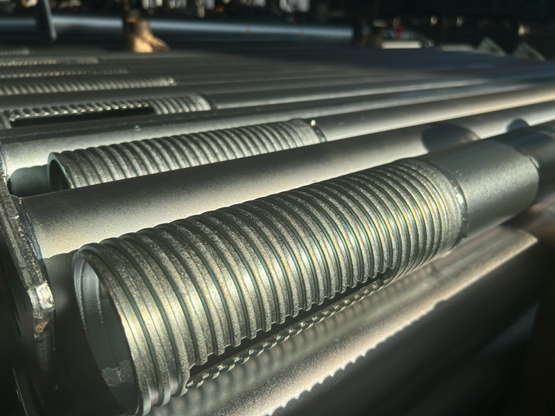 St&uuml;tzen aus verzinktem Stahl