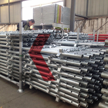 Australische Kunden gemeinsame Verwendung Gerüst KwikStage -System galanisierter vertikaler Standard