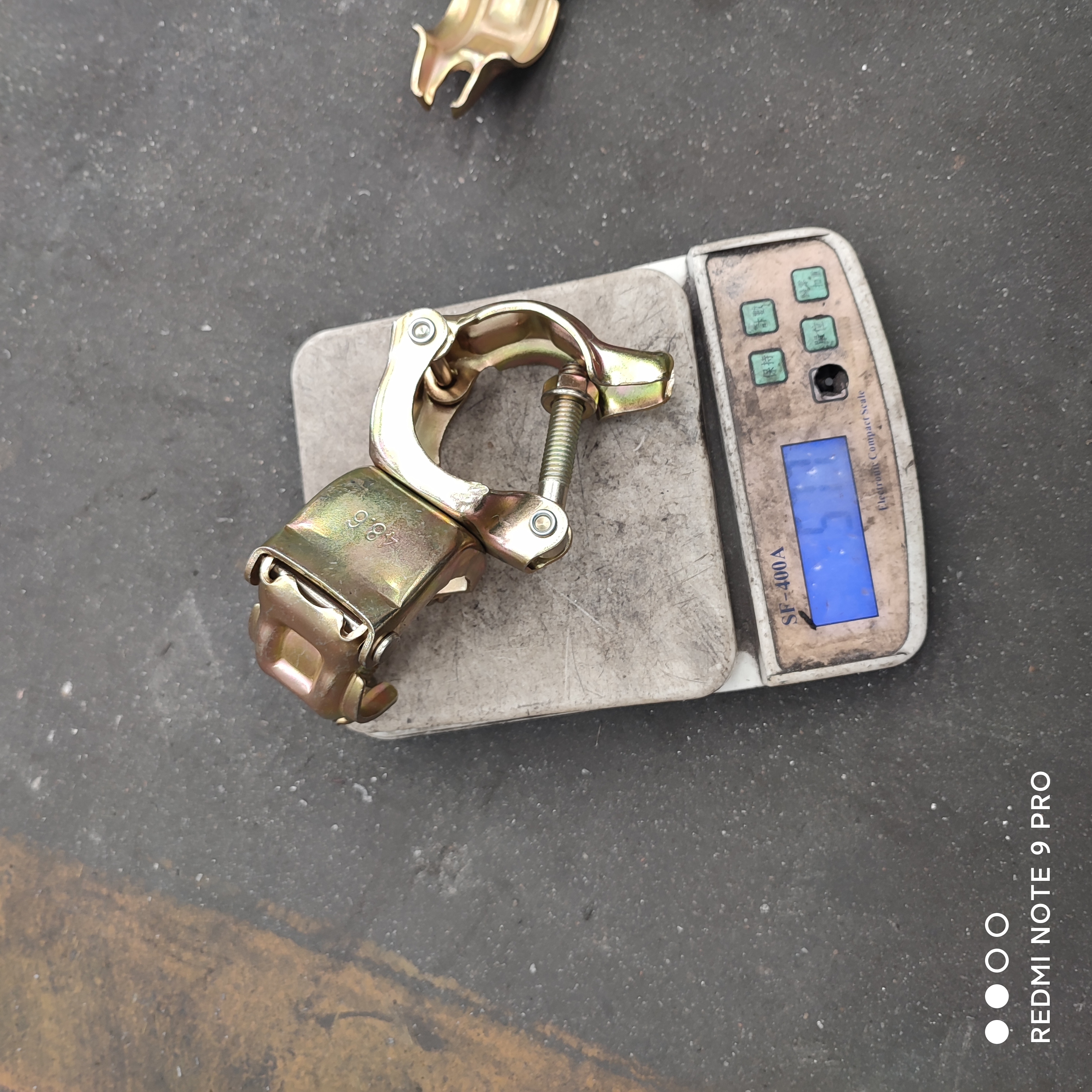 Gepresste Drehkupplung. 