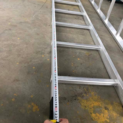 4m Aluminium -Gerüst vertikaler Leiter